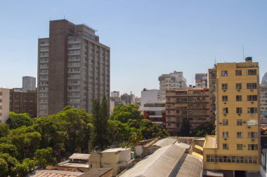 Rio de Janeiro Brezilya Botafogo mahallesindeki binalar.