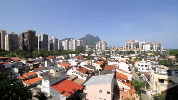 巴西里约热内卢Barra Tijuca的房屋和建筑物 — 图库视频影像