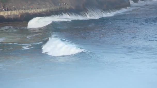 Blick Auf Den Strand Von Leme Rio Janeiro Brasilien — Stockvideo