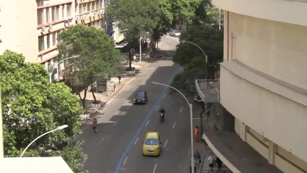 Rio Janeiro Brezilya Daki Copacabana Bulvarı Leydimiz — Stok video