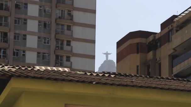 Cristo Redentor Río Janeiro Brasil — Vídeos de Stock