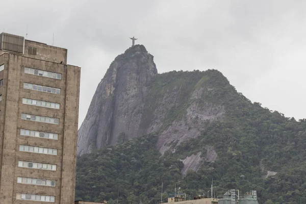 Christ Redeemer Rio Janeiro Brazil November 2021 Christ Redeemer Seen — Stock Photo, Image