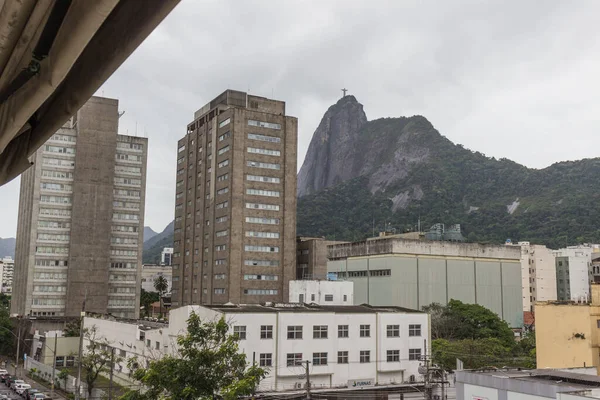 Christ Redeemer Rio Janeiro Brazil Листопада 2021 Christ Redeemer Seen — стокове фото