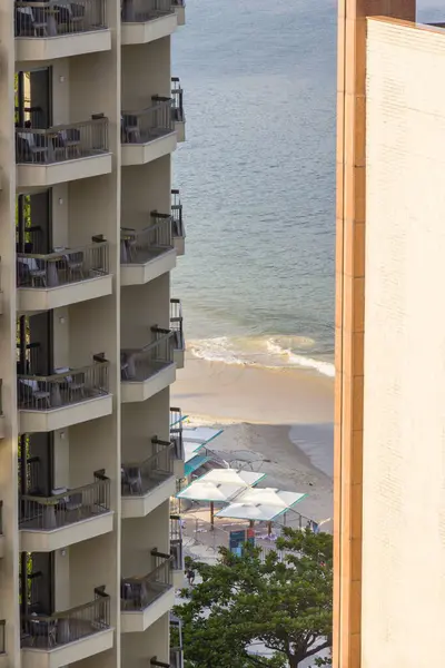 Παραλία Copacabana Του Ρίο Ντε Τζανέιρο — Φωτογραφία Αρχείου