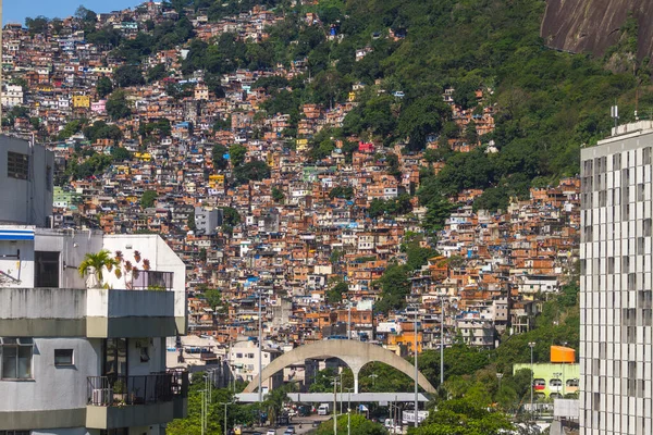 Favela Rocinha Rio Janeiro Brasil Outubro 2021 Favela Rocinha Vista — Fotografia de Stock