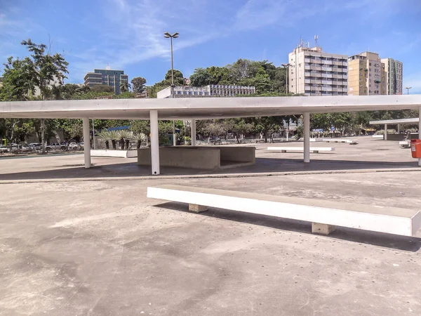 Praça Juscelino Kubitschek Niteroi Rio Janeiro Brasil Janeiro 2010 Praça — Fotografia de Stock