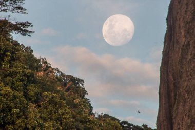 Rio de Janeiro, Brezilya 'da dolunay.