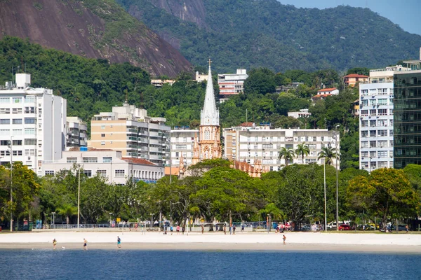 Caleta Botafogo Río Janeiro Brasil Enero 2022 Vista Cala Botafogo — Foto de Stock