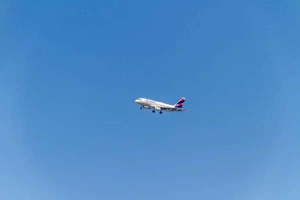Samolot Firmy Latam Airlines Rio Janeiro Brazylia Stycznia 2022 Samolot — Zdjęcie stockowe
