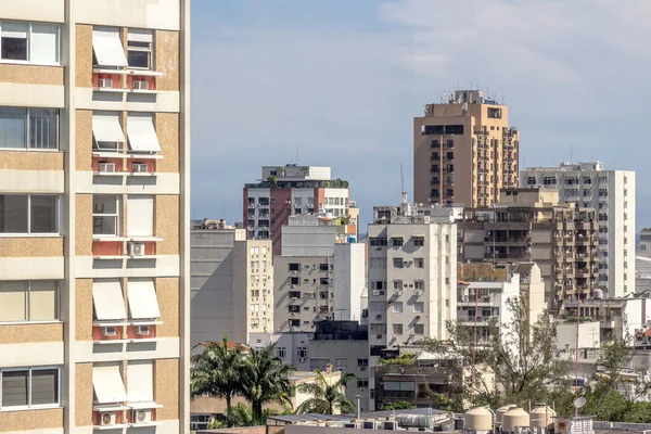 Byggnader Stadsdelen Leblon Rio Janeiro — Stockfoto