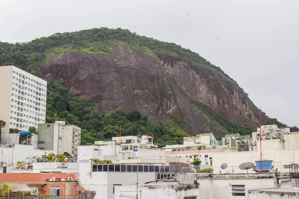 Pohled Kopec Sao Joao Okolí Copacabana Rio Janeiro — Stock fotografie