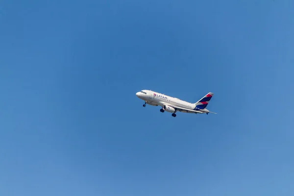 Flugzeug Der Latam Airlines Rio Janeiro Brasilien Januar 2022 Flugzeug — Stockfoto