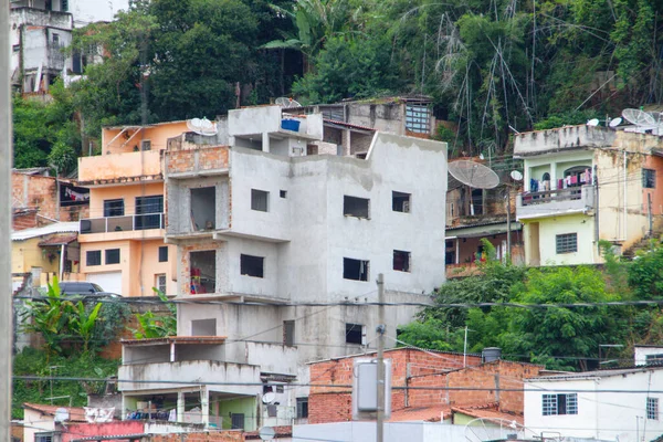 Вид Домов Городе Parecida Norte Sao Fello — стоковое фото