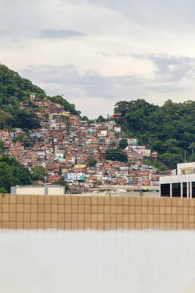 Favela Santa Marta Río Janeiro Brasil — Foto de Stock
