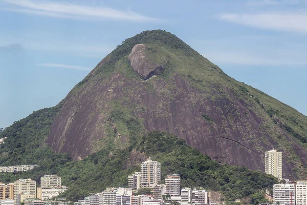 Kopec Koz Rodrigo Freitas Laguny Rio Janeiro Brazilské — Stock fotografie