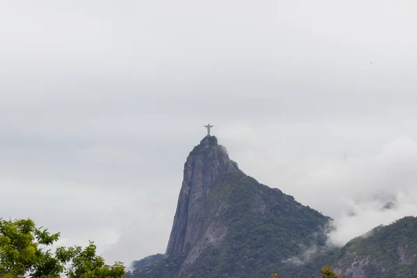 Χριστός Λυτρωτής Στο Ρίο Ντε Τζανέιρο Βραζιλία Δεκέμβριος 2021 Χριστός — Φωτογραφία Αρχείου