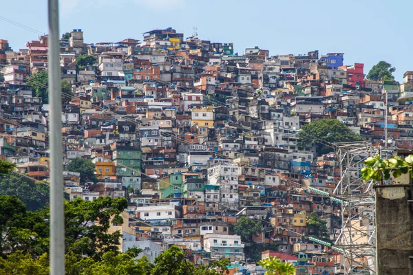 Rio de Janeiro, Brezilya 'daki Rocinha favelası.