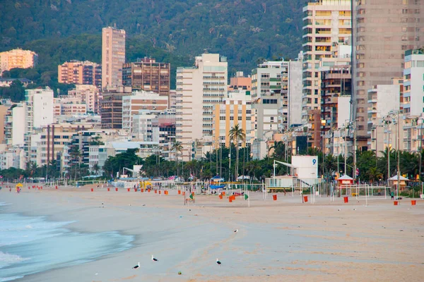 Пляж Ипанема Рио Жанейро Бразилия — стоковое фото