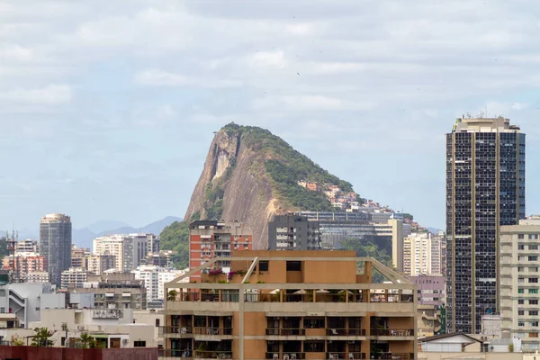 Холм Кантагало Виден Района Феллон Рио Жанейро — стоковое фото