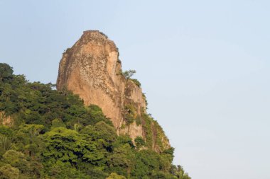 Rio de Janeiro 'daki Copacabana mahallesinin manzarası..