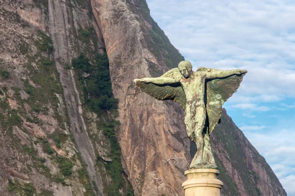 Monument Aux Héros Laguna Dourados Urca Rio Janeiro Brésil Janvier — Photo