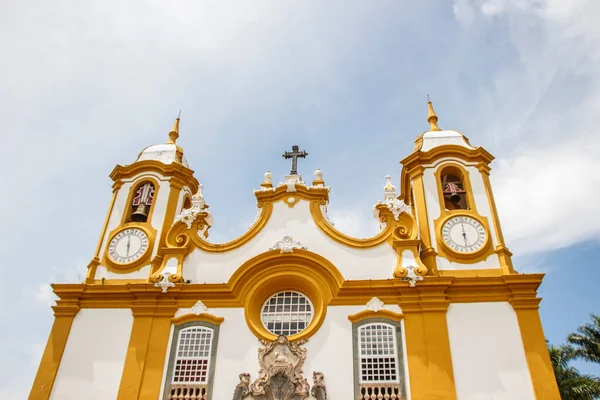 Iglesia Madre Santo Antonio Ciudad Tiradentes Minas Gerais Brasil Enero —  Fotos de Stock
