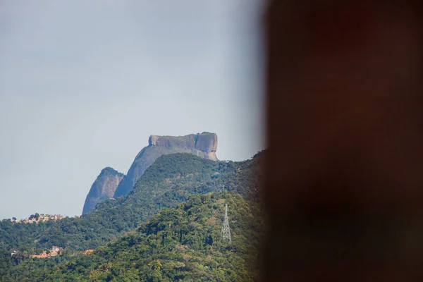 Gavea Stone Rio Janeiro — Fotografia de Stock