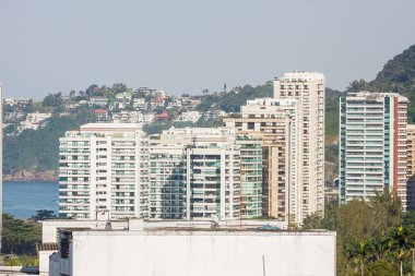 Rio de Janeiro 'daki Sao Conrado mahallesinin manzarası.