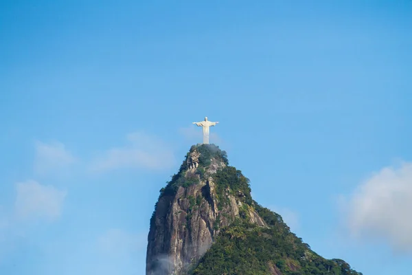 Храм Христа Спасителя Рио Жанейро Бразилия Июня 2022 Года Статуя — стоковое фото