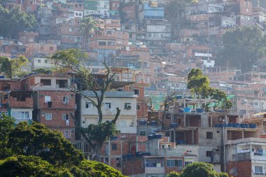 Rio de Janeiro 'da Rocinha Favela.