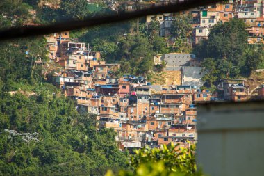 Rio de Janeiro 'da Rocinha Favela.