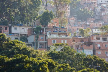 Rio de Janeiro 'da Rocinha Favela.