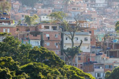 Rio de Janeiro 'da Rocinha Favela.