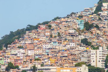 Vidigal favela in Rio de Janeiro, Brazil.