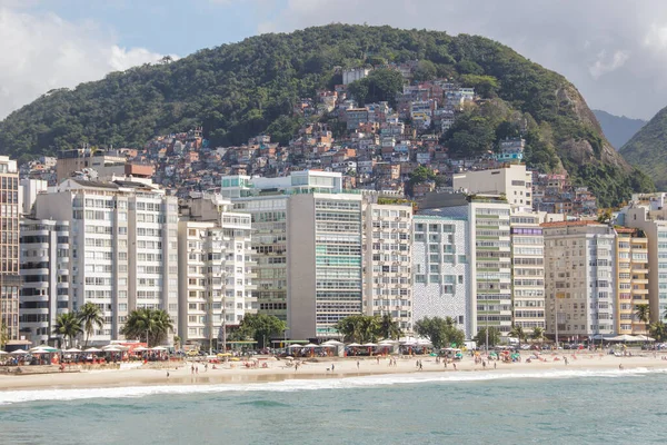 Playa Copacabana Río Janeiro — Foto de Stock