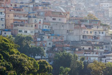 Rio de Janeiro 'da Rocinha Favela.