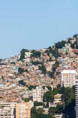 Vidigal favela in Rio de Janeiro, Brazil.
