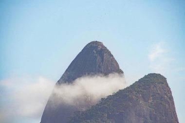 Two Hill Brother seen from Ipanema beach in Rio de Janeiro.
