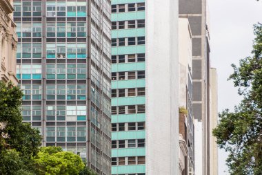 Rio de Janeiro Brezilya 'daki binalar.