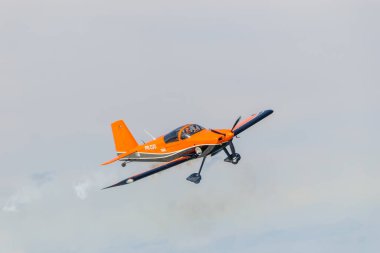 Rio de Janeiro, Brezilya 'da Copacabana' da gösteri yapan hava filosu - 07 Eylül 2022: Rio de Janeiro 'daki Copacabana plajında Hava Filosu.