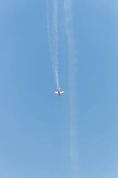 Sky Squadron Performing Copacabana Rio Janeiro Brasil Setembro 2022 Sky — Fotografia de Stock