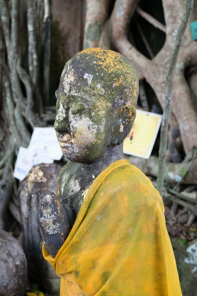 Steen buddha — Stockfoto