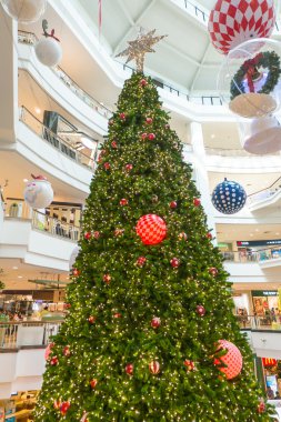 soyut Noel ağacı için arka plan ışık