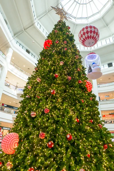 Astratto di albero di Natale luce per sfondo — Foto Stock