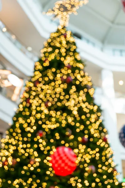 Astratto di albero di Natale bokeh luce per lo sfondo — Foto Stock