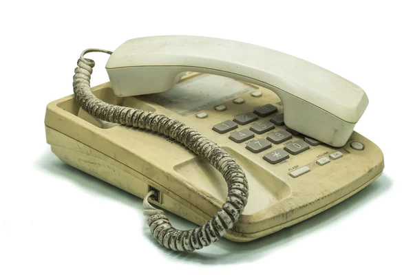 Toz ile eski telefon kapağı — Stok fotoğraf