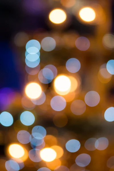 Abstract of light bokeh for background — Stock Photo, Image