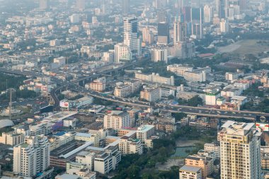 bangkok cityscape, bangkok Tayland başkenti şehir manzarası