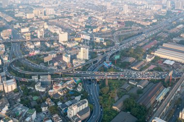 bangkok cityscape, bangkok Tayland başkenti şehir manzarası