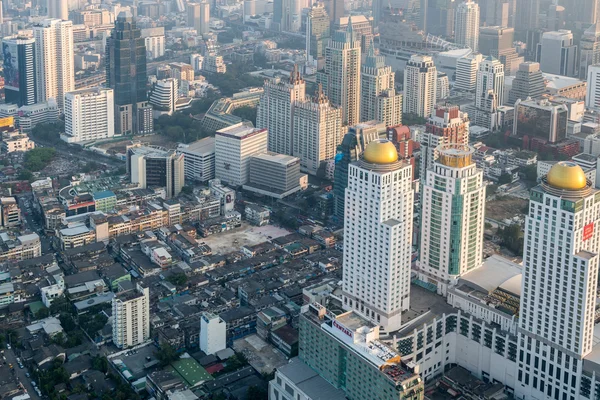 Vista del paisaje urbano de Bangkok, Bangkok la capital de Tailandia —  Fotos de Stock